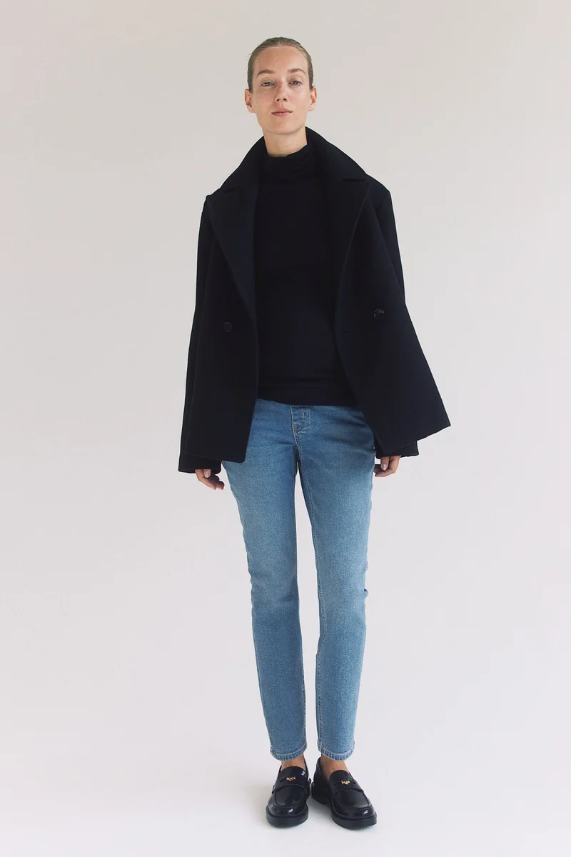 اتش اند ام Mama Slim Ankle Jeans