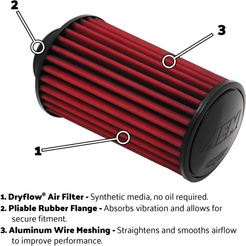 AEM 21-2036DK DryFlow Air Filter - Image 2