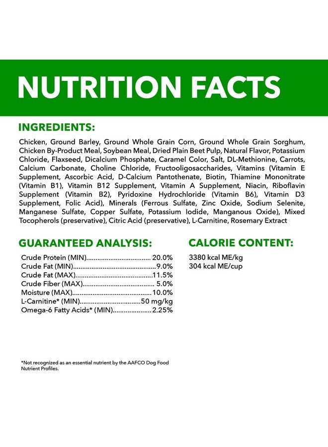 Iams Proactive Health Healthy Weight Control Adult Dry Dog Food With Real Chicken, 7 Lb. Bag - Image 4