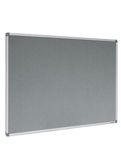 PARTNER 45X60cm Size Felt Bulletin Board Grey 
