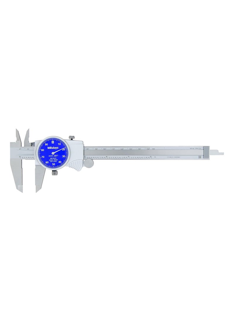 Mitutoyo Mitutoyo 50574251 D6TX1 Dial Caliper Blue Face 01Rev 06 0001 