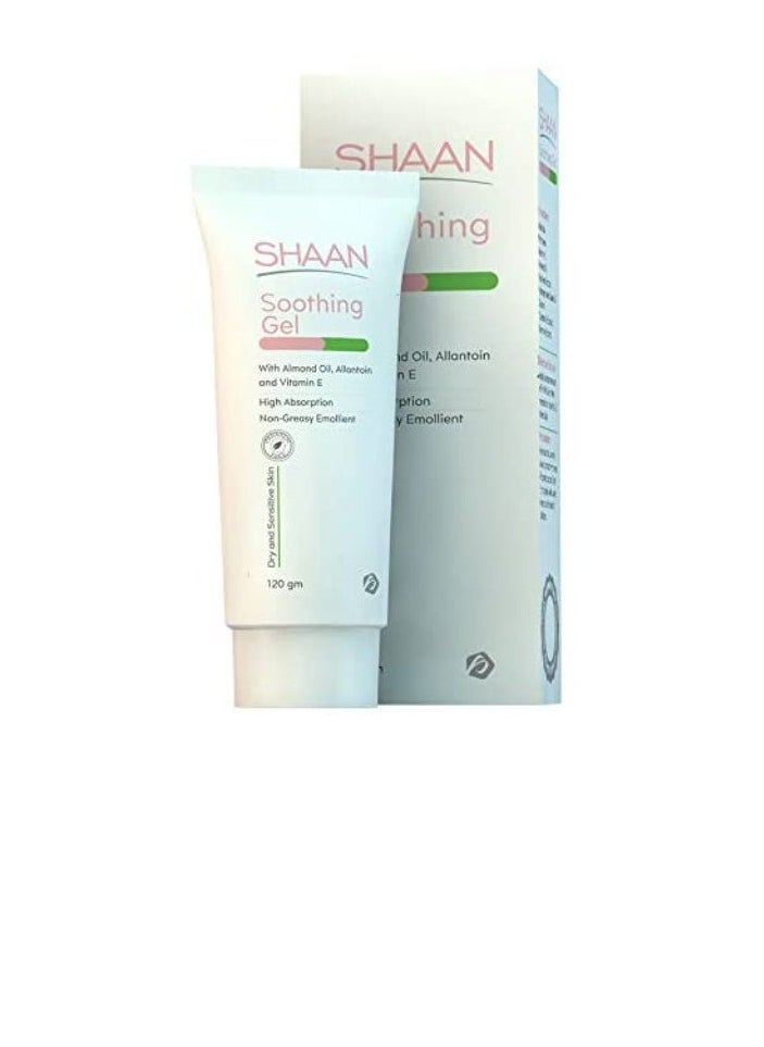 Shaan - Soothing Skin Gel With Aloe Vera Extract - 120 Gm - Image 1