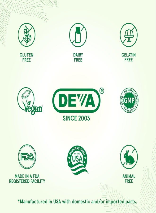 DEVA Vegan Vitamins Coenzyme Q10 100mg - Potent & Affordable in One Bottle - Chewable, 90 Tablets, (Pack of 2) - Image 5