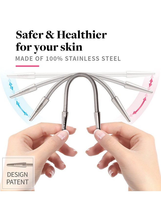 R.E.M Spring - R.E.M Spring Facial Hair Remover - The Original Hair Removal Spring [Design Patent]. Removes Hair from Upper Lip, Chin, Cheeks and Neck. 100% Stainless Steel - Image 1