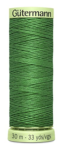 Gutermann Top Stitch Heavy Duty Thread 33 Yards-Kelly Green - Image 1