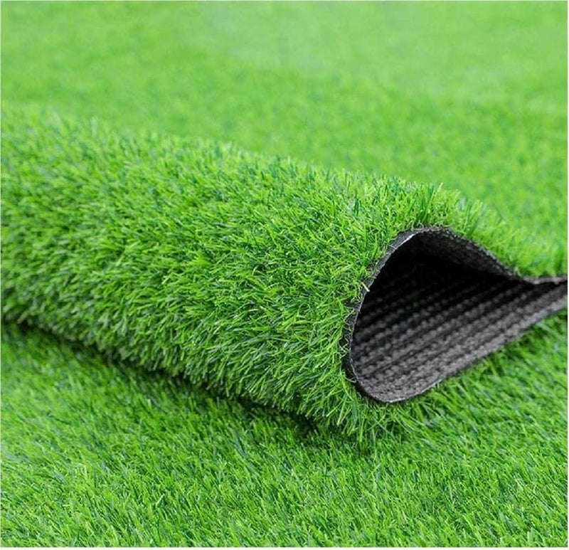 FRESH FROM LOOM 45 mm High Density Lawn Carpet | Artificial Premium Grass Lawn Turf | Indoor & Outdoor Use | Washable Grass, Dust & Waterproof Mat | Skin Friendly (Size - 3.3 x 7 feet) - Image 1