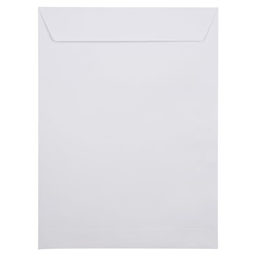 LUXPaper 9 x 12 Open End Window Envelopes | Bright White | 28lb. Text | 50 Qty - Image 4