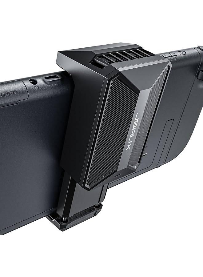 جيسوس مروحة تبريد لجهاز Switch 2، ملحقات تبريد متوافقة مع Switch 2 (سرعة مروحة قابلة للتعديل بدون خطوات/شحن سريع بقوة 18 وات) تعمل على التبريد لتحسين الأداء وإطالة عمر بطارية وحدة التحكم المحمولة - Image 1