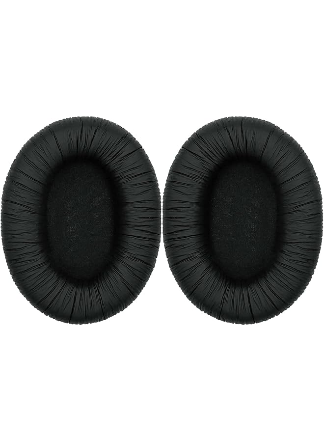 Softer Replacement Ear Pads For Sennheiser Hd280 Hd280 Pro Hd281 Hmd280 Hmd281 Headphones Earpads Headset Ear Cushion Repair Parts With Memory Foam&Protein Leather Black