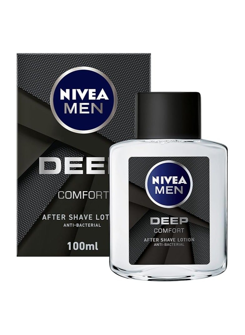 نيفيا لوشن ما بعد الحلاقة للرجال برائحة الخشب الأسود الكربوني 100 مل - Image 2