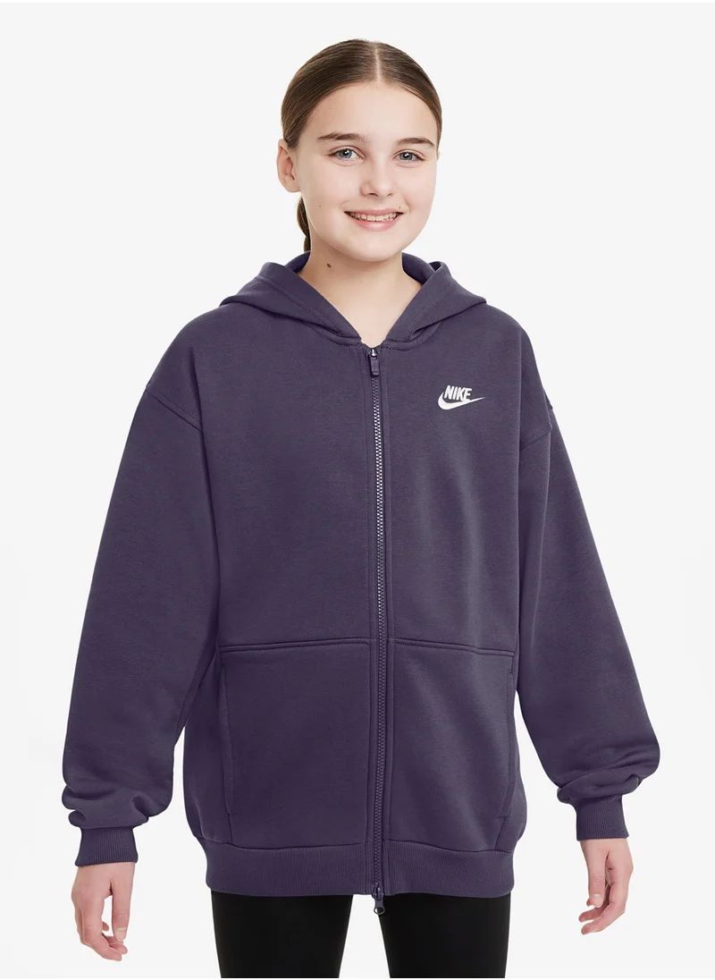 Nike Kids Club Fleece Oversized Sweatshirt