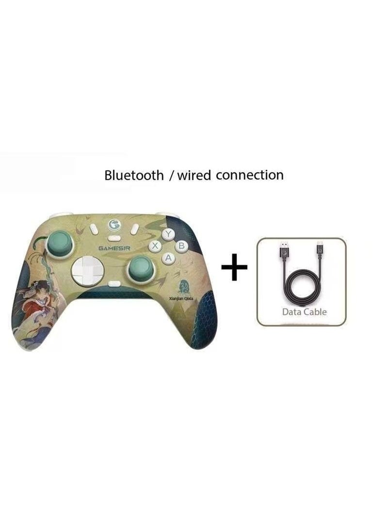 general Classic Gamepad Nova 2 Lite Rattlesnake Edition Wire/Wireless Gaming Controller for Switch/Steam/PC Android/ iOS with Hall Effect Joysticks & Triggers, 1000Hz Polling Rate, Rumble Motor, Two Back Button, 600mAh Battery, Anti-Slip Laser-Textured Grips - Image 2