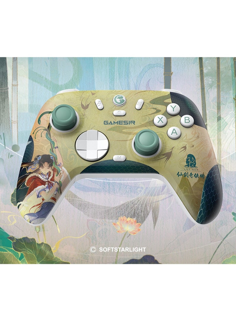 general Classic Gamepad Nova 2 Lite Rattlesnake Edition Wire/Wireless Gaming Controller for Switch/Steam/PC Android/ iOS with Hall Effect Joysticks & Triggers, 1000Hz Polling Rate, Rumble Motor, Two Back Button, 600mAh Battery, Anti-Slip Laser-Textured Grips - Image 3