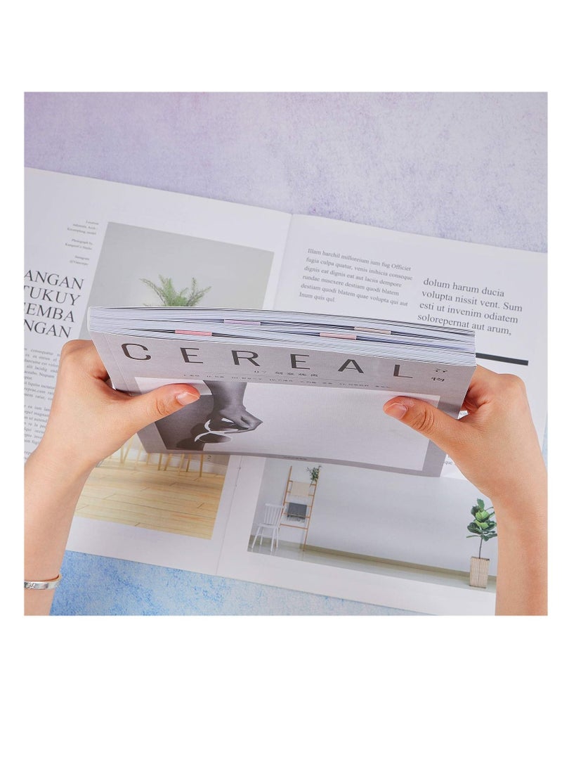 سيوسي إشارات مرجعية مغناطيسية جميلة ، علامات صفحات مغناطيسية لطيفة ، مقاطع صفحة مغناطيسية ، إشارة مرجعية ، إشارات مرجعية جميلة وإبداعية لنمط النبات ، علامات صفحة للقرطاسية مكتب الطالب للقراءة - Image 2