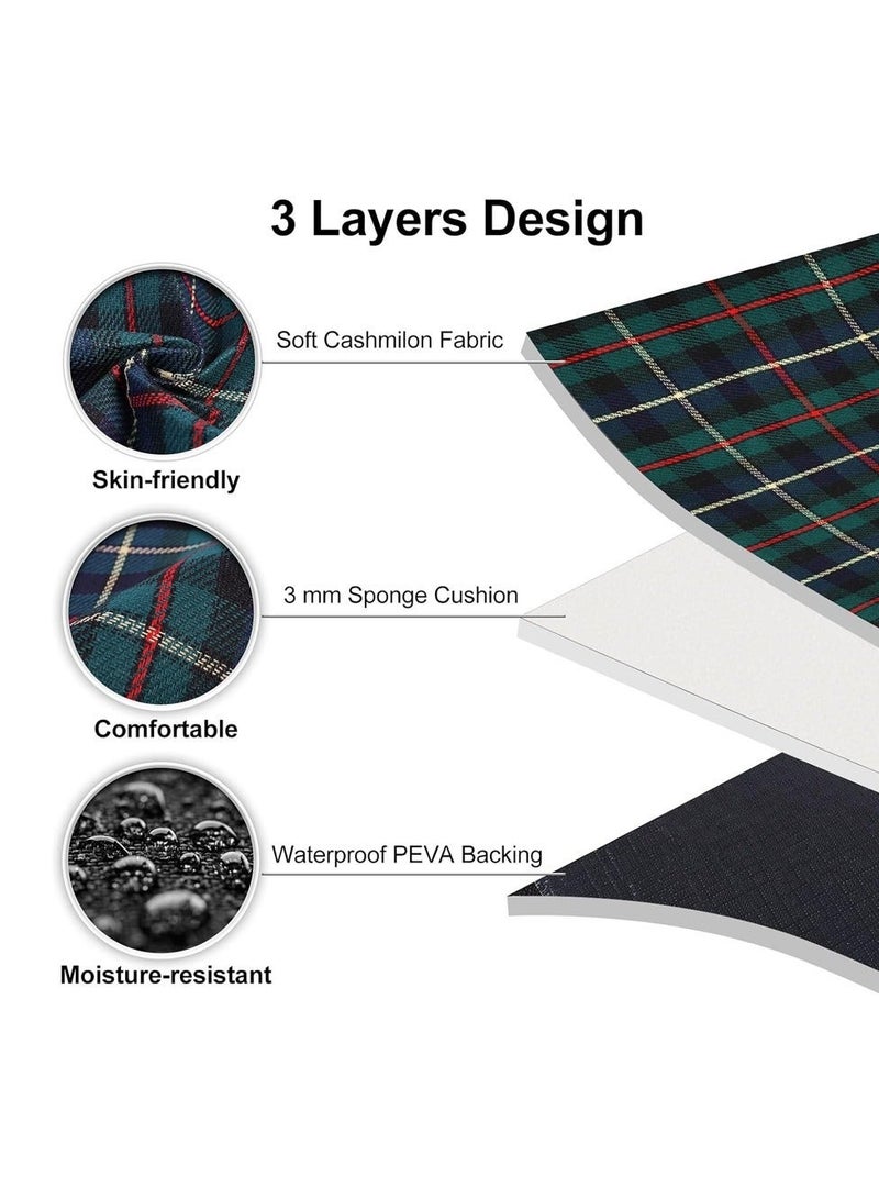 Outdoor Camping Picnic Mat 2x3m - Foldable waterproof Mat 200 x 300 cm (Green) - Image 2