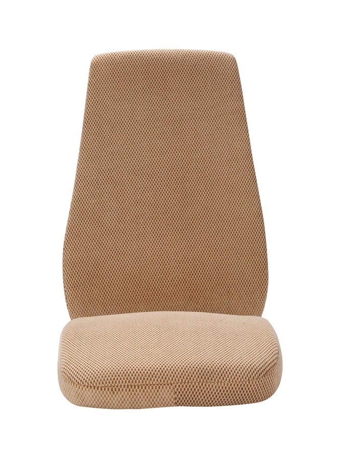 METRON Soft Seat Cushion & Lumbar Support for Office Chair, Car, Wheelchair, Memory Foam Pillow, Washable Covers (Beige) Pack of 2 pcs - Image 2