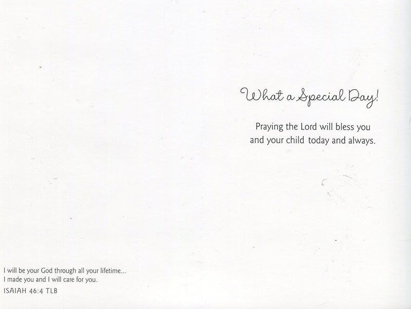 DaySpring Baby's Special Day Cards - Dedication and Baptism - Image 3