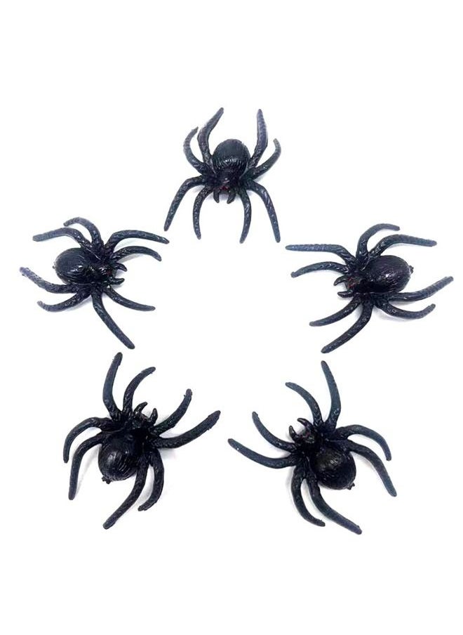 Generic - 20-Piece Pranking Spider Trick Toy Durable Sturdy And Good Quality For Fun Pranks 4x3.2cm - Image 1