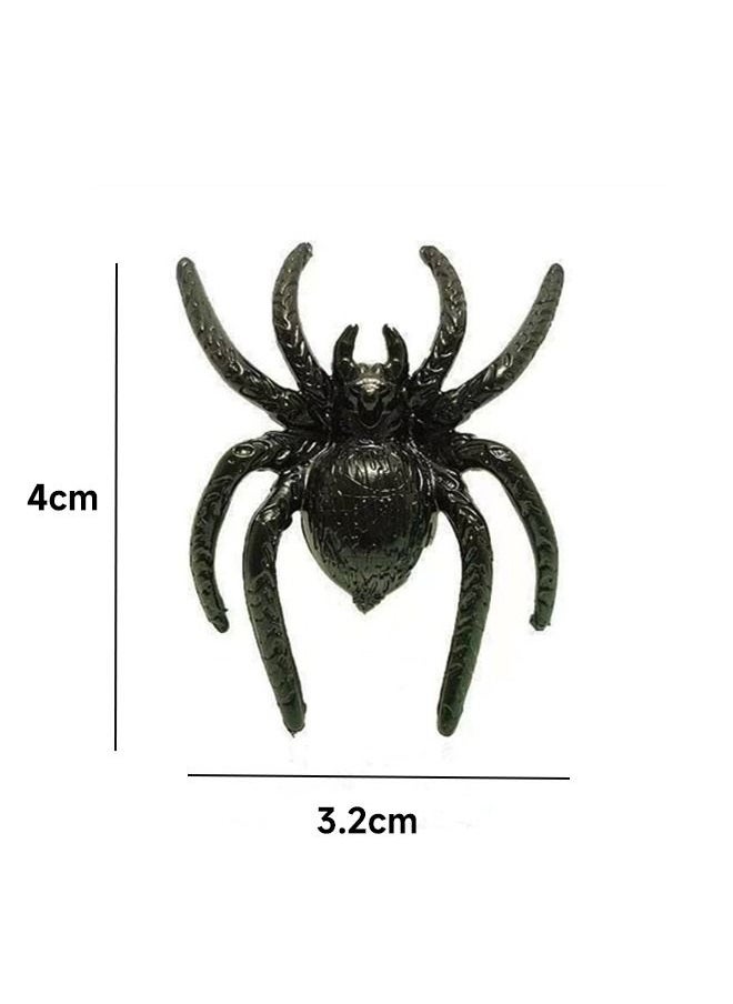 Generic - 20-Piece Pranking Spider Trick Toy Durable Sturdy And Good Quality For Fun Pranks 4x3.2cm - Image 1