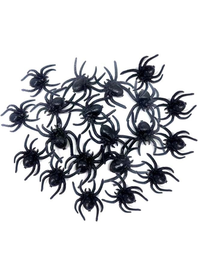 Generic - 20-Piece Pranking Spider Trick Toy Durable Sturdy And Good Quality For Fun Pranks 4x3.2cm - Image 1