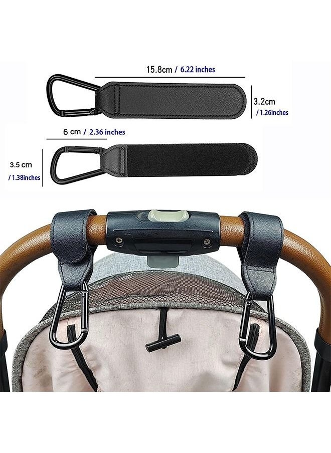 Generic - 2 Pcs Stroller Hooks for Hanging Diaper Bag - Image 1