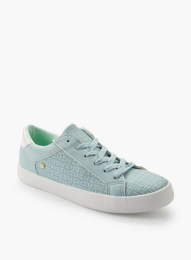 Flora Bella By Shoexpress Flora Bella Women Monogram Print Sneakers