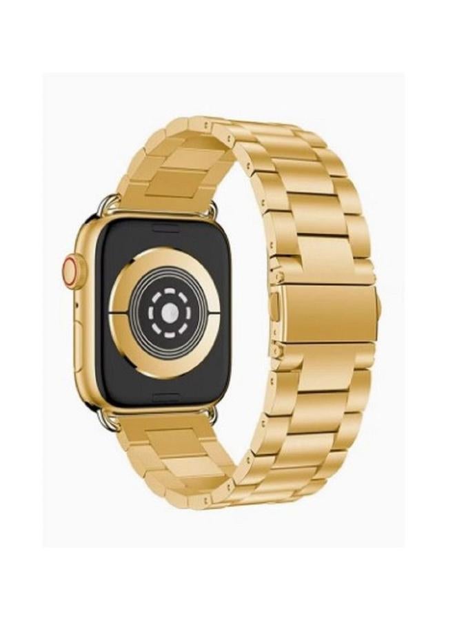 بروماس سوار بديل من الفولاذ المقاوم للصدأ لساعة Apple Watch مقاس 42/44/45 مم - Image 2