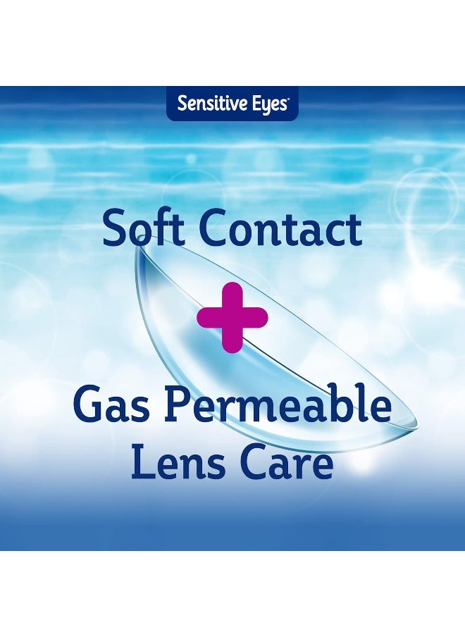 Bausch + Lomb Sensitive Eyes Saline Solution, 12 Fluid Ounce Each (Twin Pack)  - Image 3