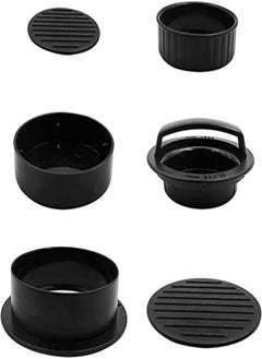 Goolsky Goolsky Burger Mold Hamburger Press Patty Maker Different Size Patty Molds, Works Best for Stuffed Burgers Press, Sliders-100 Wax Papers  - Image 4