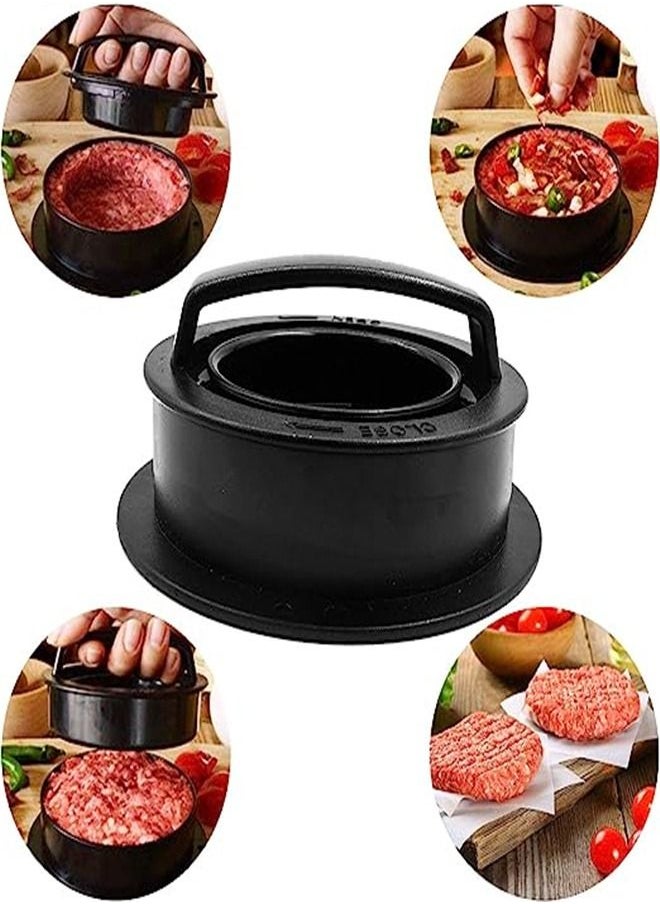 Goolsky Goolsky Burger Mold Hamburger Press Patty Maker Different Size Patty Molds, Works Best for Stuffed Burgers Press, Sliders-100 Wax Papers  - Image 5
