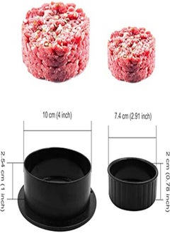 Goolsky Goolsky Burger Mold Hamburger Press Patty Maker Different Size Patty Molds, Works Best for Stuffed Burgers Press, Sliders-100 Wax Papers  - Image 2