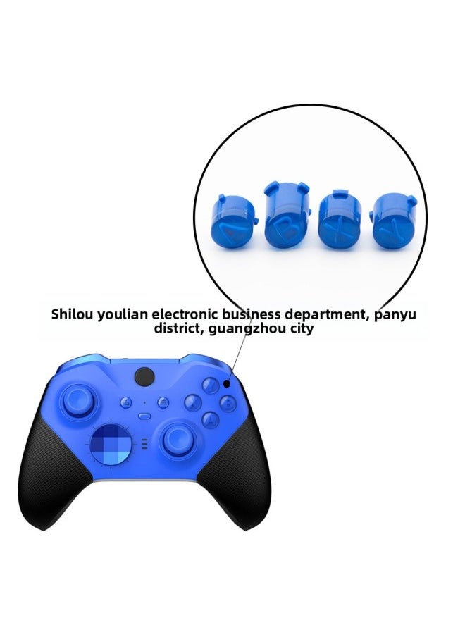 Generic XBOXONE S ABXY Elite Key Generation Two Generation XSX Handle Key Elite1 2xbox Series-Product Color:Xbox Elite Generation 1-2 ABXY Blue  - Image 1
