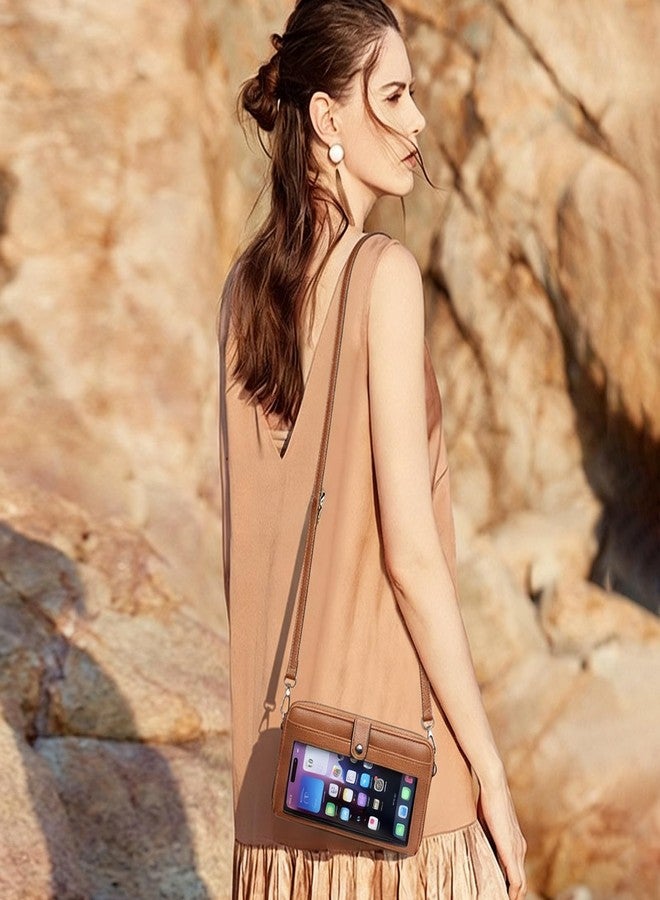 FALAN MULE Small Crossbody Bag for Women,Cell Phone Wallet Wristlet Purse with Credit Card Slots - Image 2