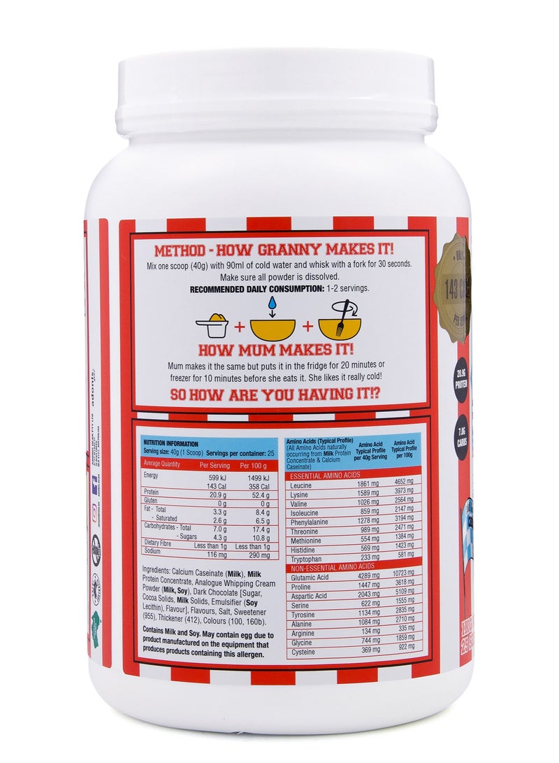 Adonis Protein Cookie Dough - Choc Honeycomb - (1 kg) - Image 4