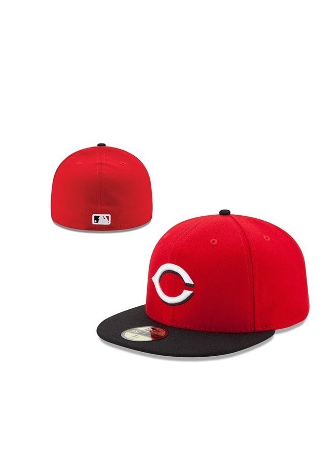 Generic - NEW ERA 3D Embroidered Fitted Baseball Team Cap with Closed Back for Sun Protection - Image 1