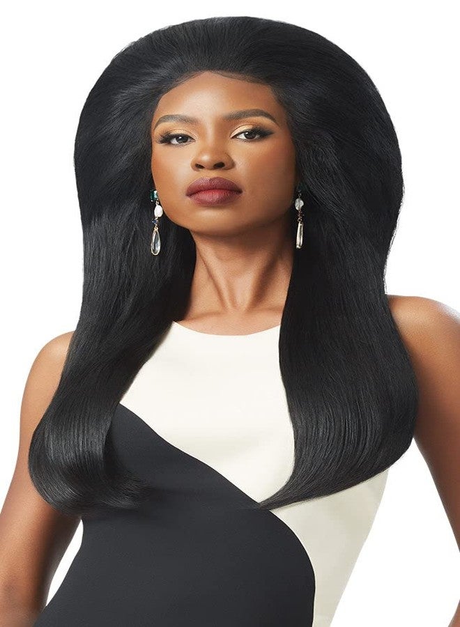 Outre Velvet Yaki Texture Remi Huaman Hair Weaves - VELVET REMI YAKI 8 Inch (C4/27) - Image 1