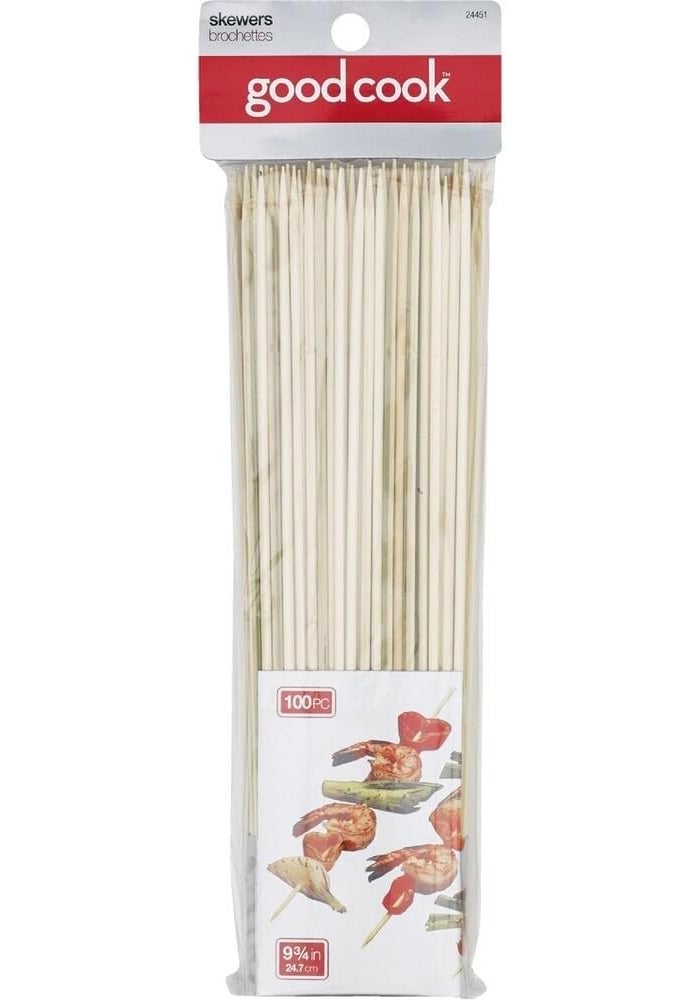 Good Cook Bamboo Skewers - 100 Count, 10 Inch