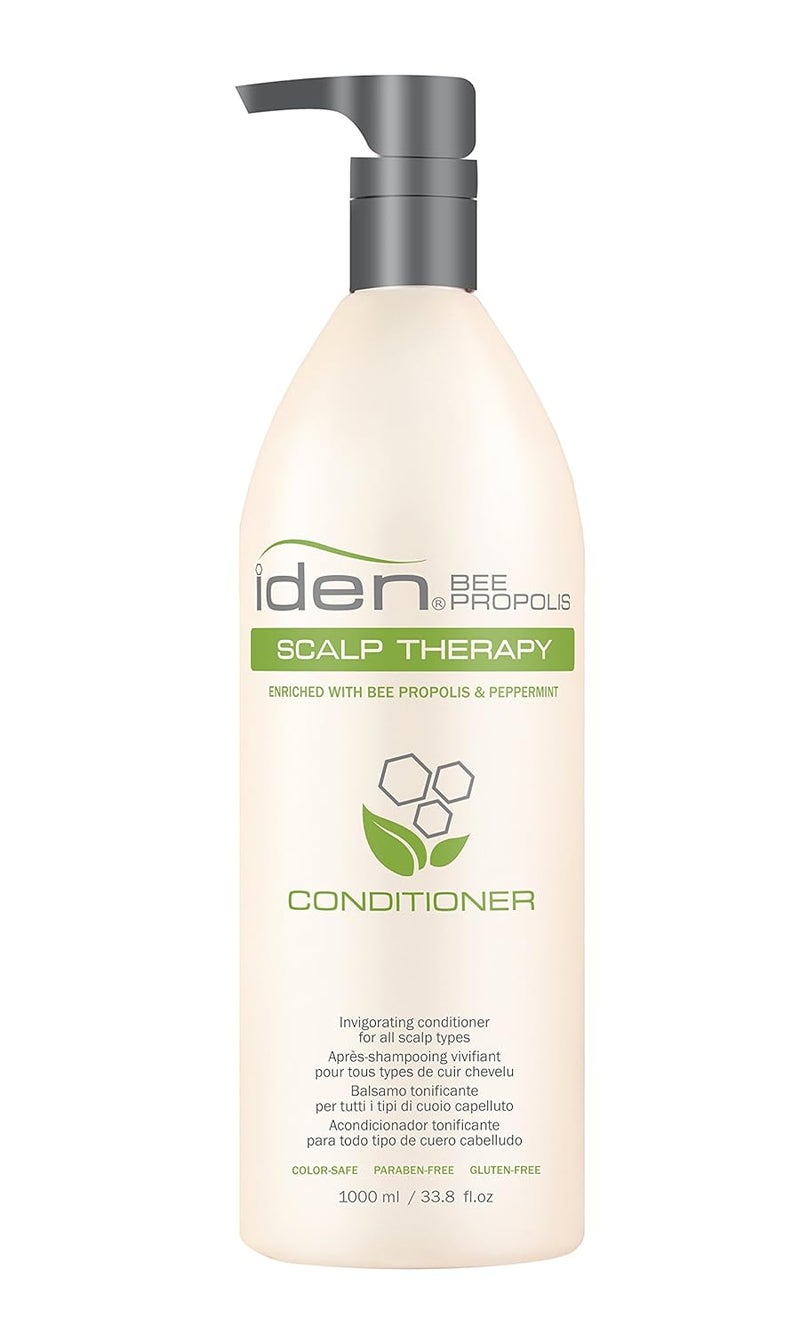 IDEN Bee Propolis Scalp Therapy Conditioner For Sensitive Scalp Soothes Irritation Promotes Healthy Scalp 338 floz