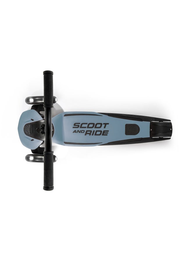 SCOOT AND RIDE Adjustable Highwaykick 5 LED - Steel - Image 2