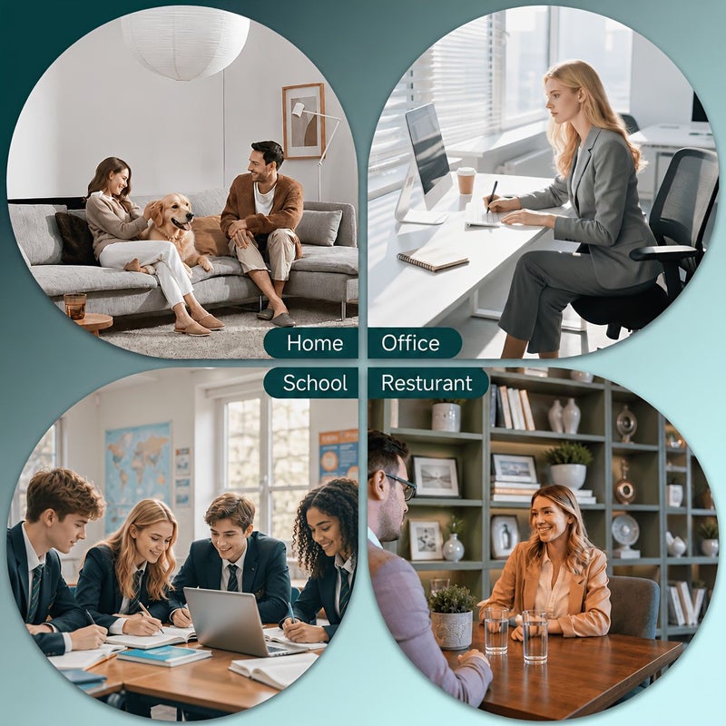 All New Upgraded A4 Photo Document Laminator With Round Corner Cutter Gift Set Including A4 A5 Laminating Films 5 Sheets Each And A6 Film 10 Sheets Fast Preheating Stable Operation Office Home Use White UL - Image 4