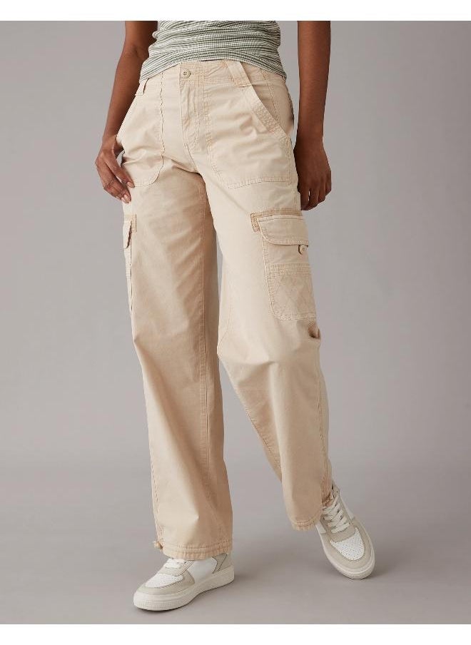 American Eagle - AE High-Waisted Baggy Cargo Jogger - Image 1