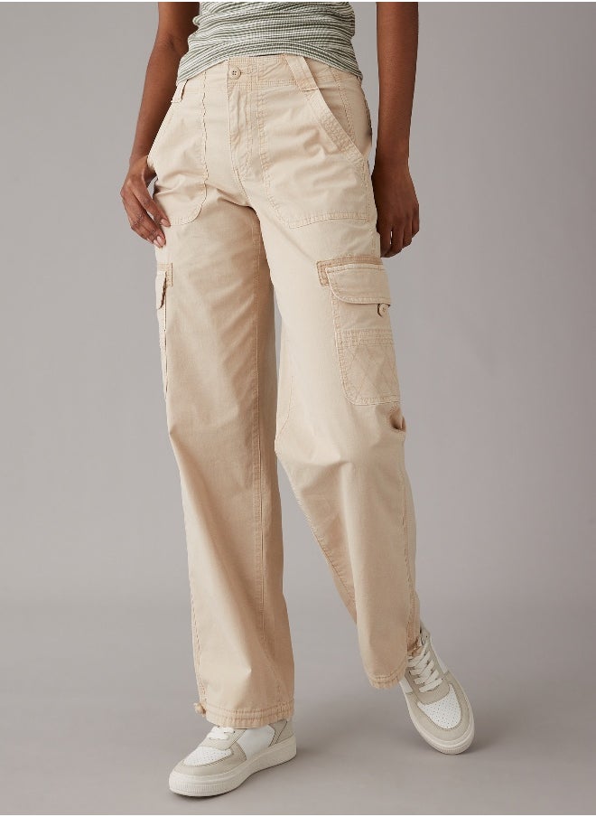 American Eagle AE High-Waisted Baggy Cargo Jogger  - Image 3