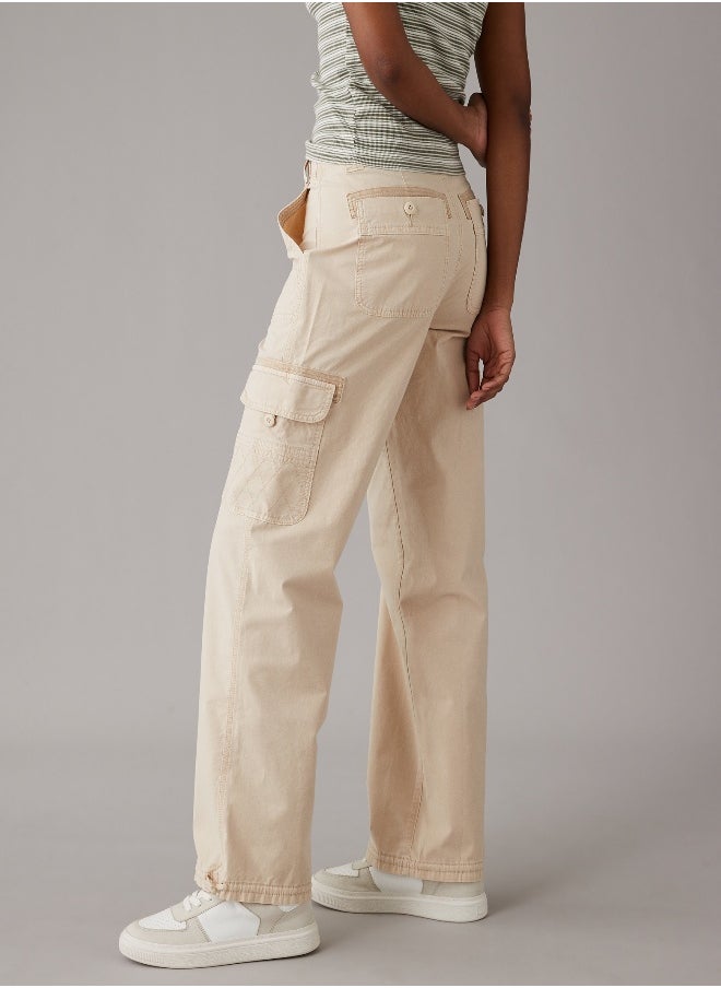 American Eagle AE High-Waisted Baggy Cargo Jogger  - Image 4