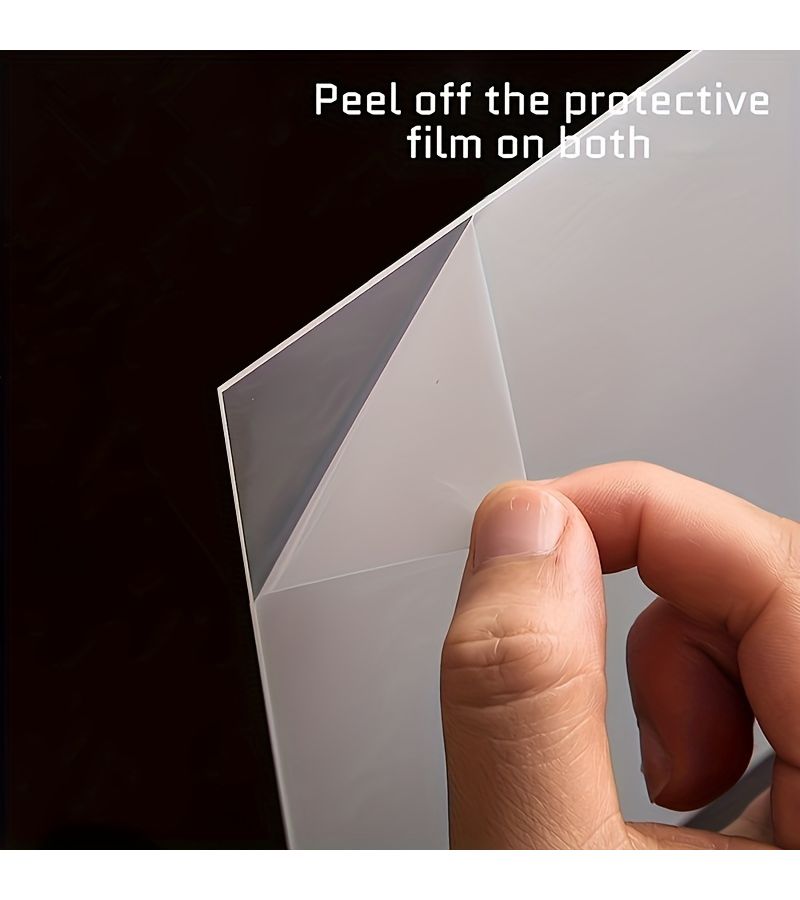 4 Soft Clear Plastic Sheets A3 Size for DIY Crafts Bookbinding Photo Frames - Image 5