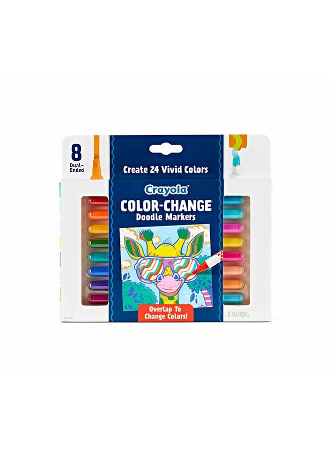 Crayola 8 أقلام تلوين تتغير ألوانها - Image 1