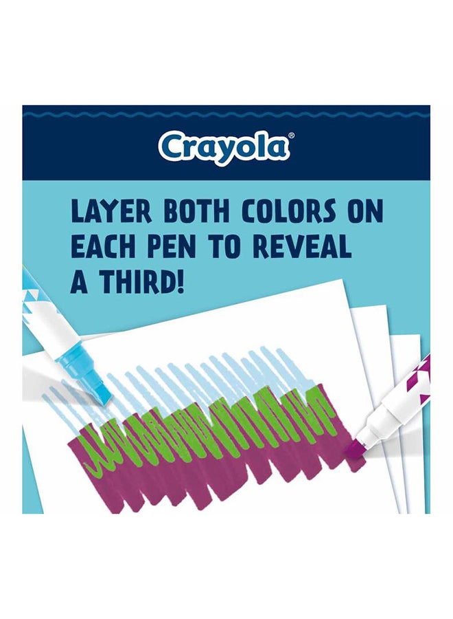 Crayola 8 أقلام تلوين تتغير ألوانها - Image 5