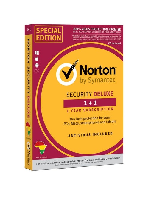 Symantec Security Deluxe 1+1 Device Antivirus