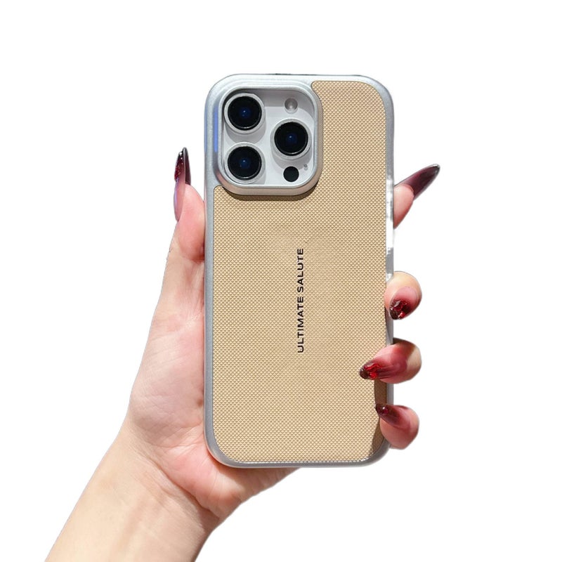 غطاء واقي بTPU لـ iPhone 16 / 16 Plus / 16 Pro / 16 Pro Max مع حماية من السقوط ومقاوم للبصمات مع مقاوم للصدمات مع قبضة مضادة للانزلاق مع مقاوم للخدش باللون رمادي مضاد للانزلاق من. - Image 5