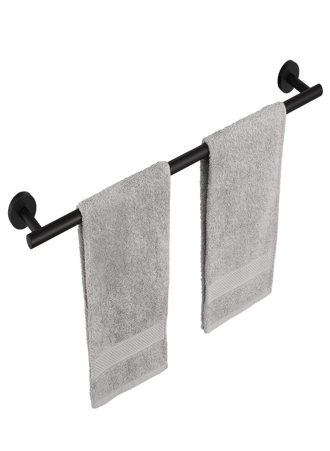 كيس حامل مناشف KES بطول 23.2 بوصة للحمام، رف مناشف للحمام، حامل مناشف يُثبت على الحائط، مصنوع من الفولاذ المقاوم للصدأ SUS304، لون أسود مطفي، الطول الإجمالي 25.5 بوصة، A2000S65B-BK - Image 1