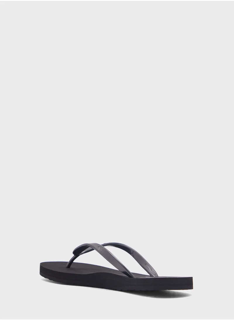 CALVIN KLEIN Logo Detailed Flip Flops